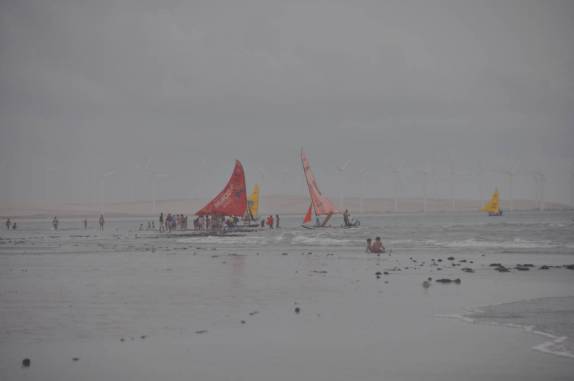 Jangadas em Canoa Quebrada - CE
